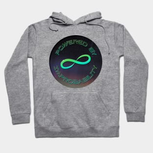 Powered By Infinite Improbability Hoodie